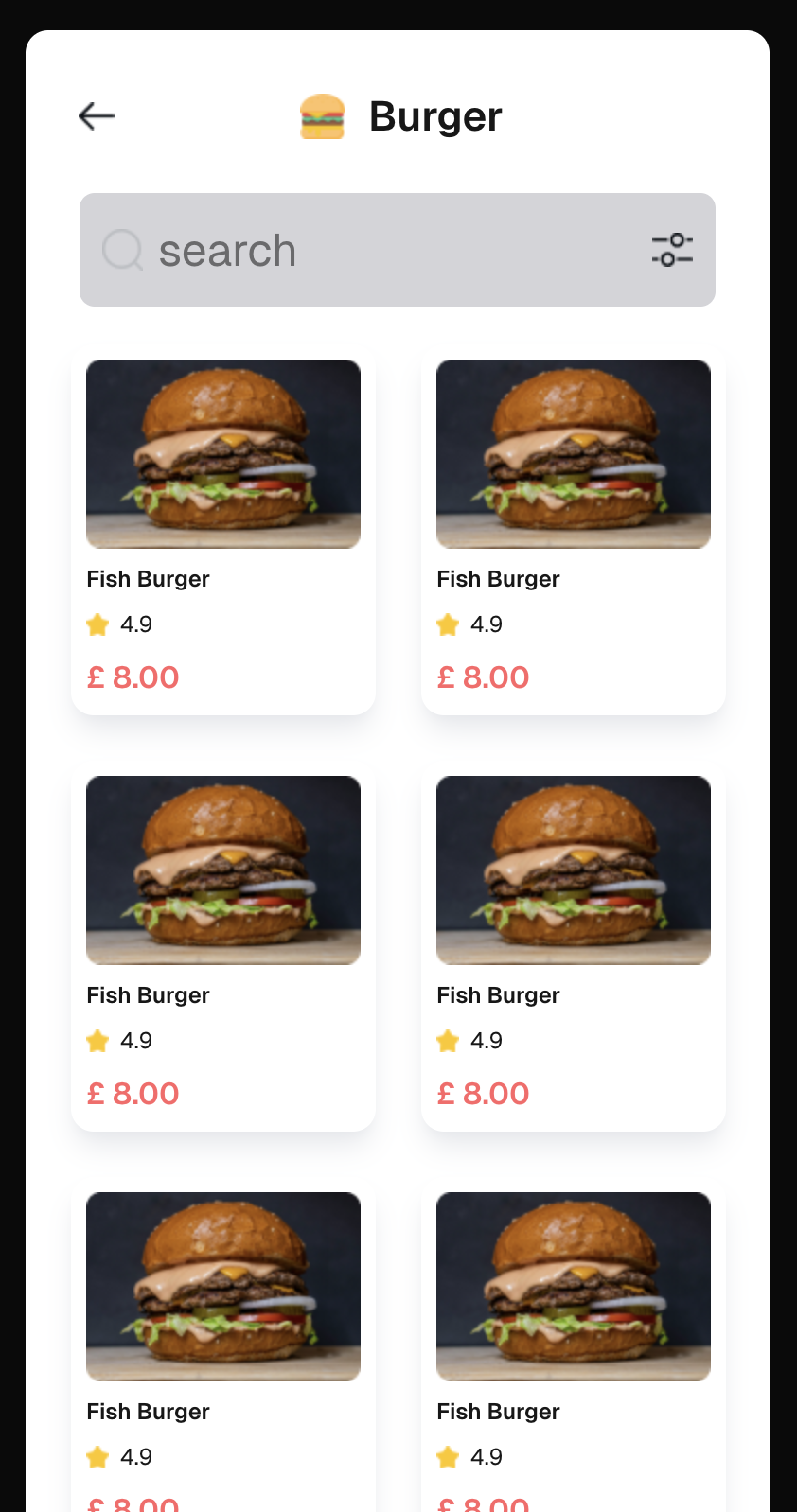 Generated card component